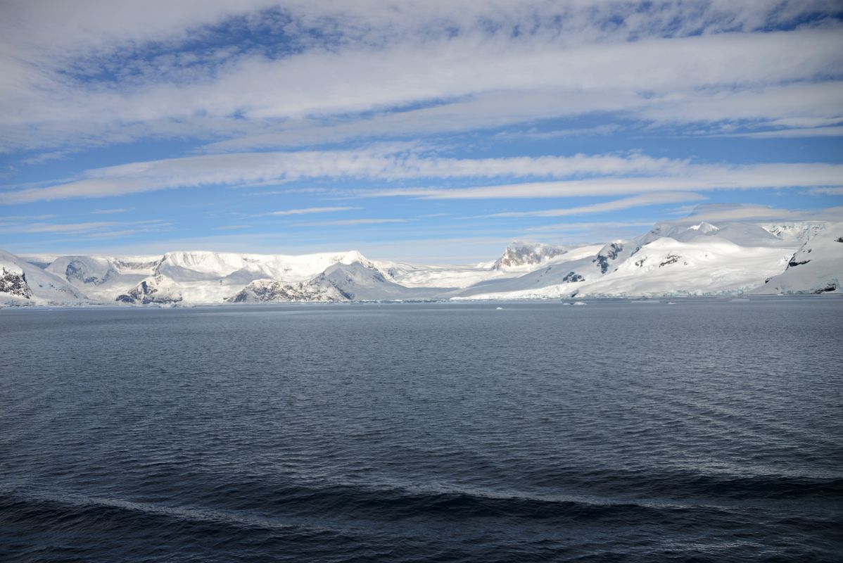 01E Sailing By Neko Harbour With Mount Theodore And Bagshawe Glacier On The Way To Almirante Brown Station From Quark Expeditions Antarctica Cruise Ship